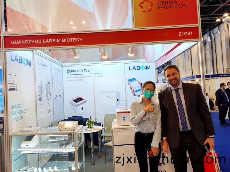 【展會(hui)迴顧】藍勃生物精綵亮(liang)相(xiang)2022 MEDLAB Middle East
